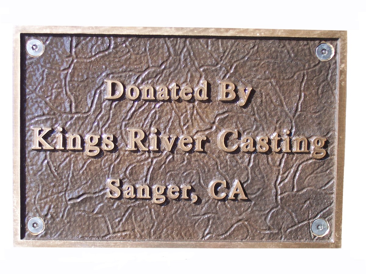 Bronze Plaque