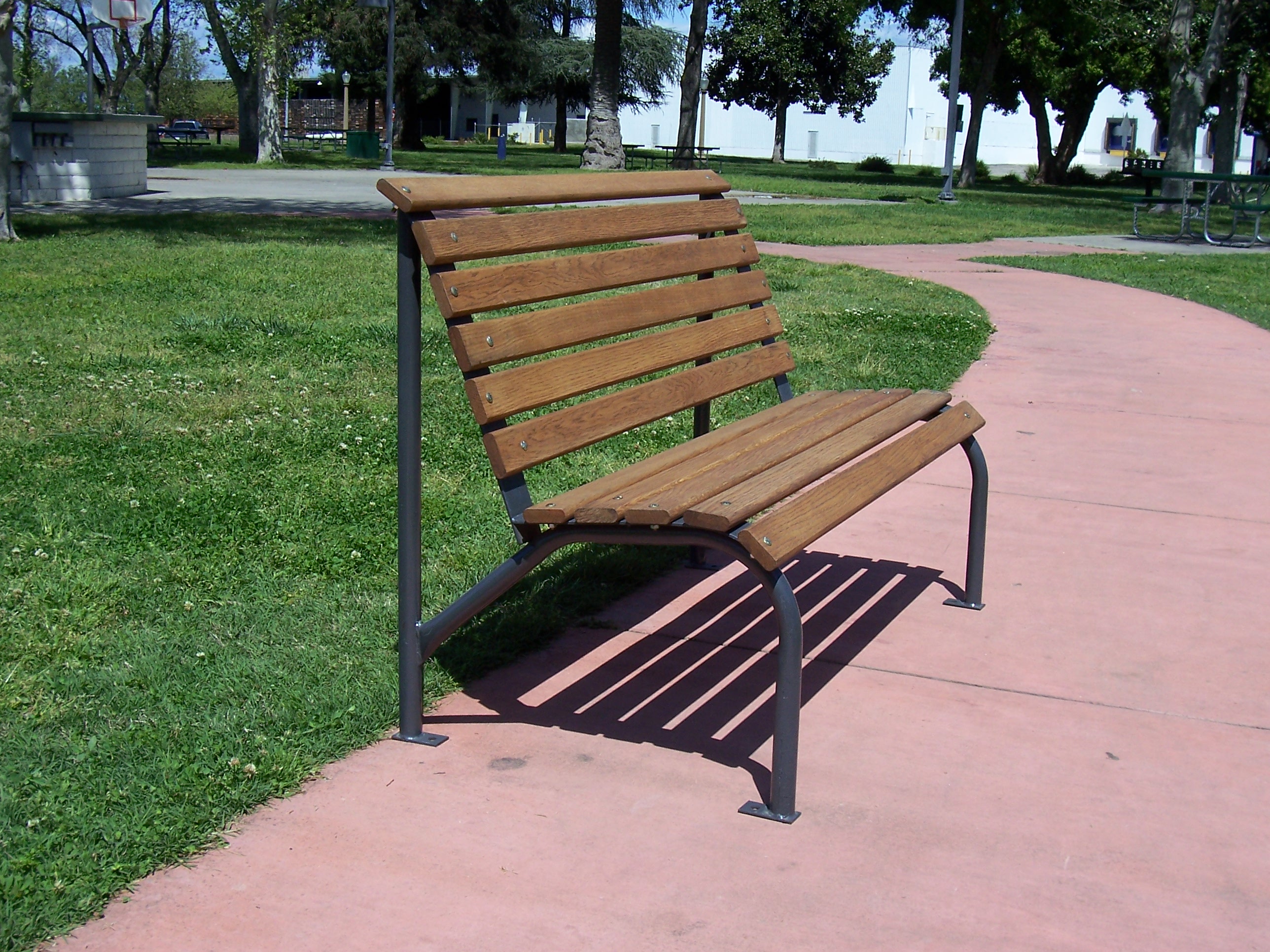 Capitol Bench with Oak slats