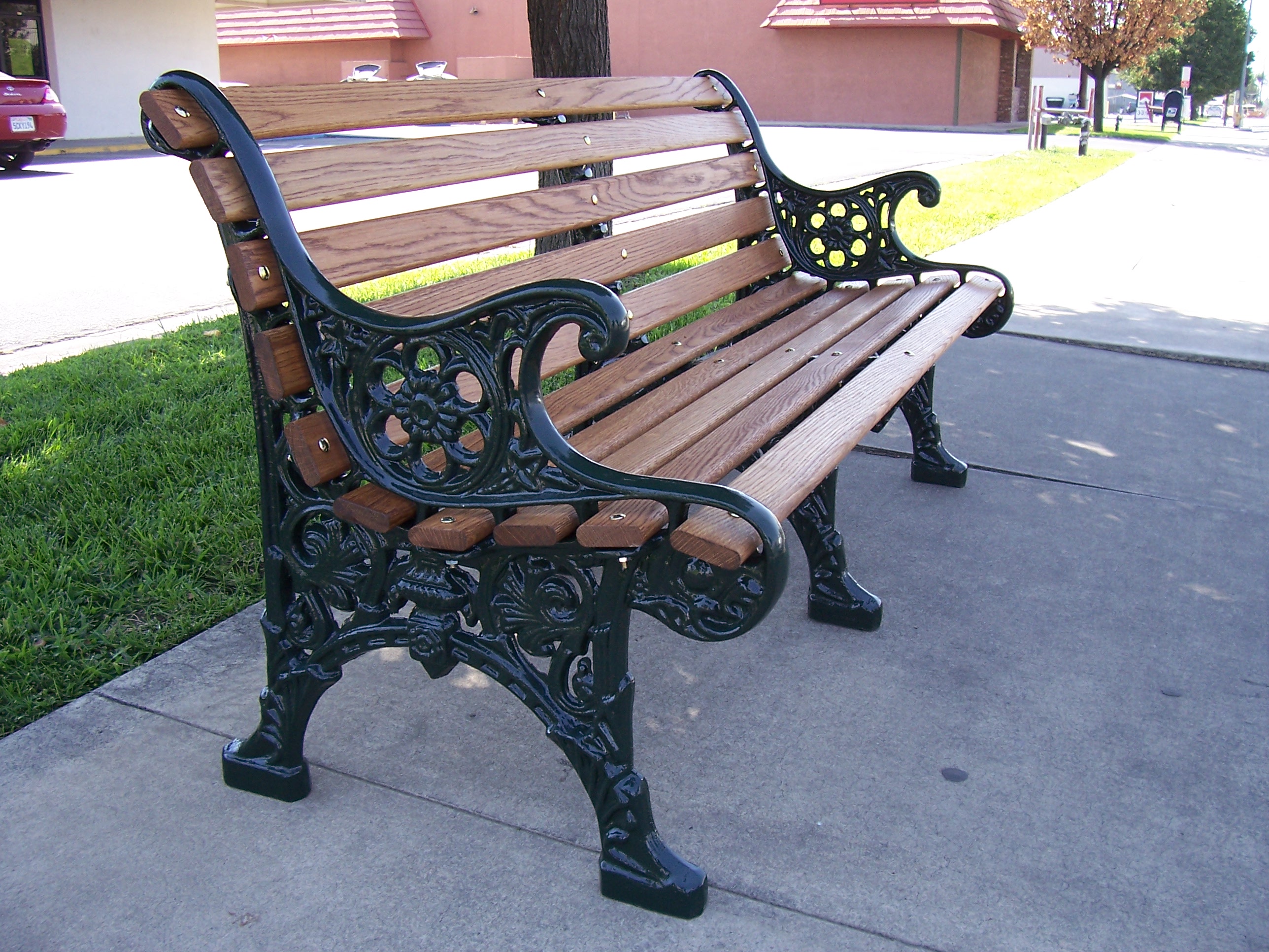 Renaissance Bench Plantation (Oak slats)