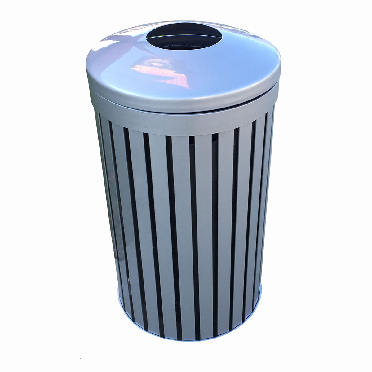 Steel : Iron Valley Trash Receptacle 24